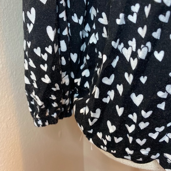 Cable & Gauge Black/White Heart Shirt - Picture 8 of 8